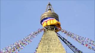 A Walk Around Boudhanath Stupa In Kathmandu Nepal [upl. by Kcirdes925]