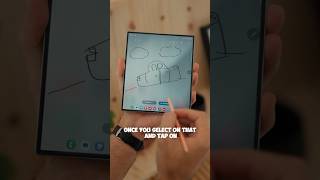 Sketch to Image  Galaxy AI on Z Fold6 🤩 [upl. by Nel]