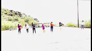 Bisaya Dancers of Arizona Practice at North Mountain Park Phoenix  SUBLI  Philippines Folk Dance [upl. by Irrehc448]