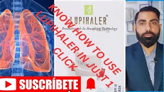 How to use Lupihaler device to inhale rotacapstranscapsल्यूपिहेलर का सही तरीके से उपयोग कैसे करें [upl. by Eyot]