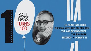 Saul Bass Turns 100  Criterion Channel Trailer [upl. by Massimiliano815]