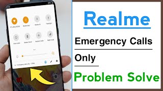 Realme Emergency Calls Only Problem Solve [upl. by Divd772]