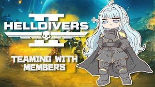 【HELLDIVERS2】Democracy NEVER SLEEPS あるふぁみりーとやるぎょ！ [upl. by Krefetz208]