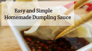 Gyoza shumai dumpling dipping sauce recipe [upl. by Ilke]