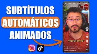 Como PONER SUBTITULOS a un VIDEO de TIKTOK ✅ [upl. by Veta]