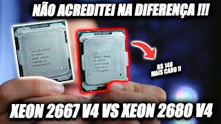 XEON 2667 V4 vs XEON 2680 V4 teste em 10 jogos  QUAL O MELHOR  Ñ perca dinheiro [upl. by Pip221]