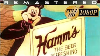 1954 HAMMS BEER “THE LAND OF SKY BLUE WATERS” COMMERCIAL REMASTERED HD 1080p [upl. by Eilitan]