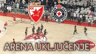 Crvena Zvezda Partizan prenos uživo iz Arene do pocetka [upl. by Korwin]