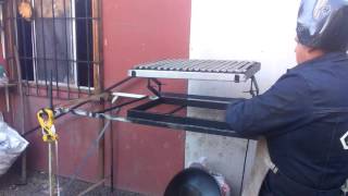 Parrilla Inox con marco al carbono [upl. by Hafeenah]