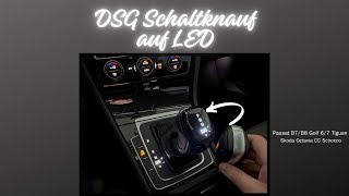 DSG Schaltknauf auf LED wechseln [upl. by Leamsi]