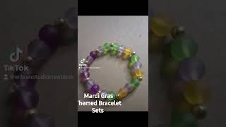 Mardi Gras Theme Bracelets [upl. by Delora187]