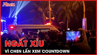 Ngất xỉu vì chen lấn xem countdown đón năm mới 2024 ở Đà Nẵng  PLO [upl. by Clarkin]