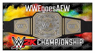 WWE2K  WWE GOES AEW  CREATION  CatchoMania [upl. by Bury321]