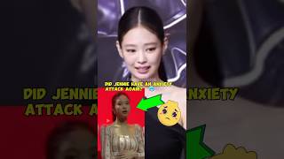 Jennie anxiety attack repeat again at Pink Carpet 🥹 blackpink jennie jenniekim [upl. by Nylrem545]