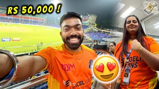 Most Expensive T20 Cricket Ticket  😍 Mota Kharcha  💰 [upl. by Eenaj]