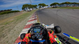 ROK Shifter POV Onboard  Pista Azzurra Jesolo [upl. by Denman]