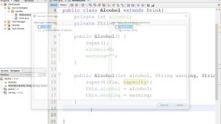 Polymorphism Example From UML Part 1 [upl. by Hailee]