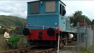 Railway Track Reopens at Dolgarrog in the Conwy Valley [upl. by Aettam]