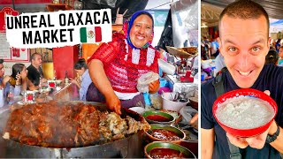 BEST MEXICAN STREET FOOD in Oaxaca MEXICO  Eating in Tlacolula Market Oaxaca Mexico [upl. by Alehtse463]