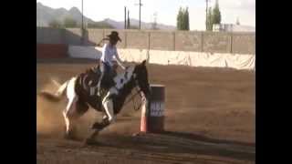 Carrera de barriles Las mejores de la 3a fecha NBHA Chihuahua México [upl. by Erialc]