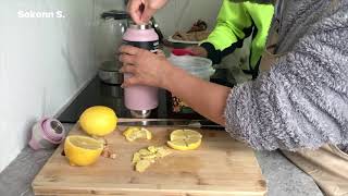 Honey lemon ginger drink [upl. by Grossman]