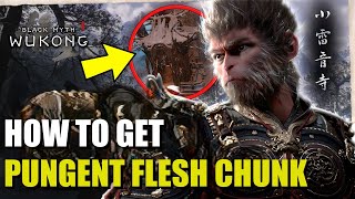 How to get amp use Pungent Flesh Chunk Black Myth Wukong [upl. by Cerelia370]