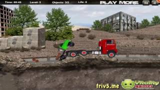 Friv 5 Play 18 Wheeler Heavy Cargo game at Friv 5 2017 [upl. by Tamer]