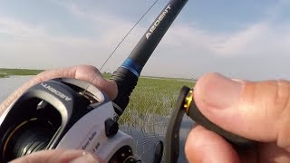 Lake Okeechobee Bass Fishing is on Firesee the baits and aerial shots of the area [upl. by Arlyne638]