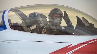 RTAF F16 Solo Display  Udon Thani [upl. by Sib]