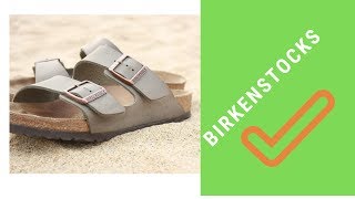 31 mejores Sandalias Birkenstock Veganas [upl. by Jerrilyn]