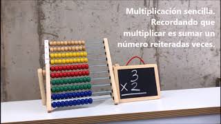 Sumas y Multiplicaciones con el ábaco [upl. by Ardnama746]