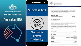 2024  How to Apply for Australia ETA Subclass 601 on App [upl. by Cornie]