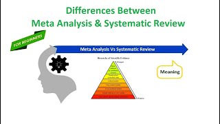 Differences Between Meta Analysis and Systematic Review [upl. by Lonne325]