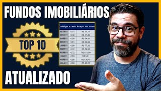 TOP 10 FUNDOS IMOBILIÁRIOS ATUALIZADO BARATOS E PAGANDO BONS DIVIDENDOS RENDIMENTO [upl. by Gratt]