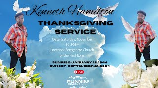 Kenneth Hamilton Home Going Service 🕊 [upl. by Holtorf]