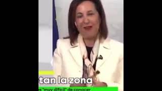 A Valencia no a Marruecos sí Margarita Robles se retrata con la ayuda del Ejército en la DANA [upl. by Lledyl]