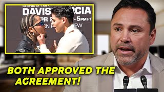 Ryan Garcia vs Gervonta Davis rematch confirmed by Oscar De La Hoya at 145 [upl. by Durarte508]