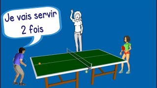 Tennis de table Le règlement simplifié et le fairplay [upl. by Nylak]