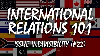 International Relations 101 22 Issue Indivisibility [upl. by Arnst731]