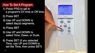 How to Program A Defiant Indoor In wall Digital Timer model 32648  Instructions [upl. by Ainesey]