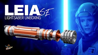 Leia SE Lightsaber Unboxing Review from ArtSabers [upl. by Tiemroth]