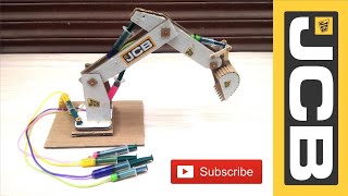 How to Make Hydraulic JCB From Cardboard [upl. by Narej]