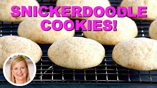 Professional Baker Teaches You How To Make SNICKERDOODLE COOKIES [upl. by Sosthina]