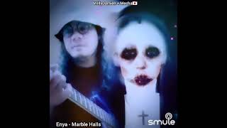 Enya  Marble Halls Smule karaoke [upl. by Inatsed796]