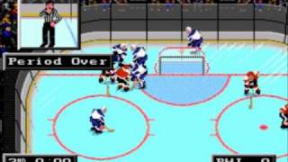 NHL 94 Philadelphia Flyers vs Toronto Maple Leafs [upl. by Bricker]