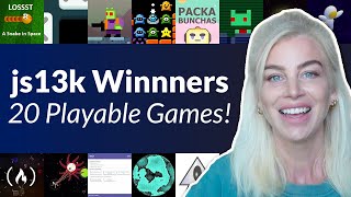 20 AwardWinning JavaScript Games – js13kGames 2021 Winners [upl. by Tneicniv960]