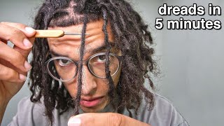 How To Make Instant Dreadlocks in 2022 [upl. by Means]