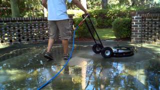 How to pressure wash with surface cleaner Mitm [upl. by Bettina]