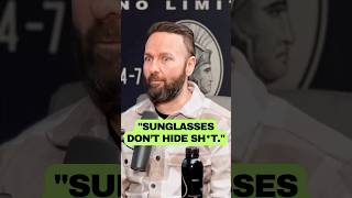 Negreanu says wearing sunglasses is a bad idea [upl. by Llyrrad]