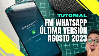 LLEGÓ FM WHATSAPP última versión agosto 2023 Sin anuncios [upl. by Acired]